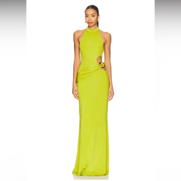 NWOT! NBD The Evanna Gown in Green NWOT! NBD The Evanna Gown in Green